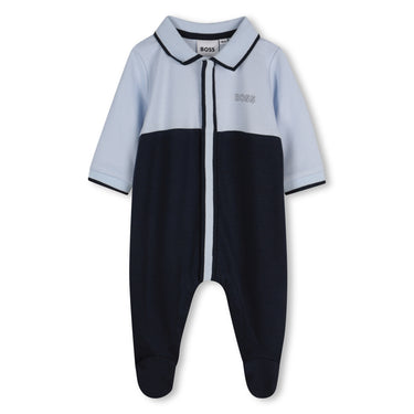 BOSS Mameluco para bebe azul  marino